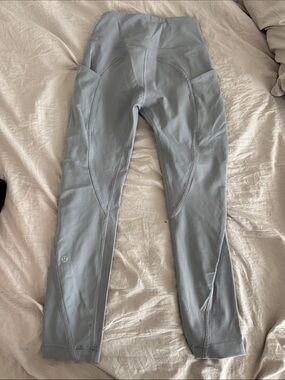 lululemon athletica Pale grey Performance Leggings